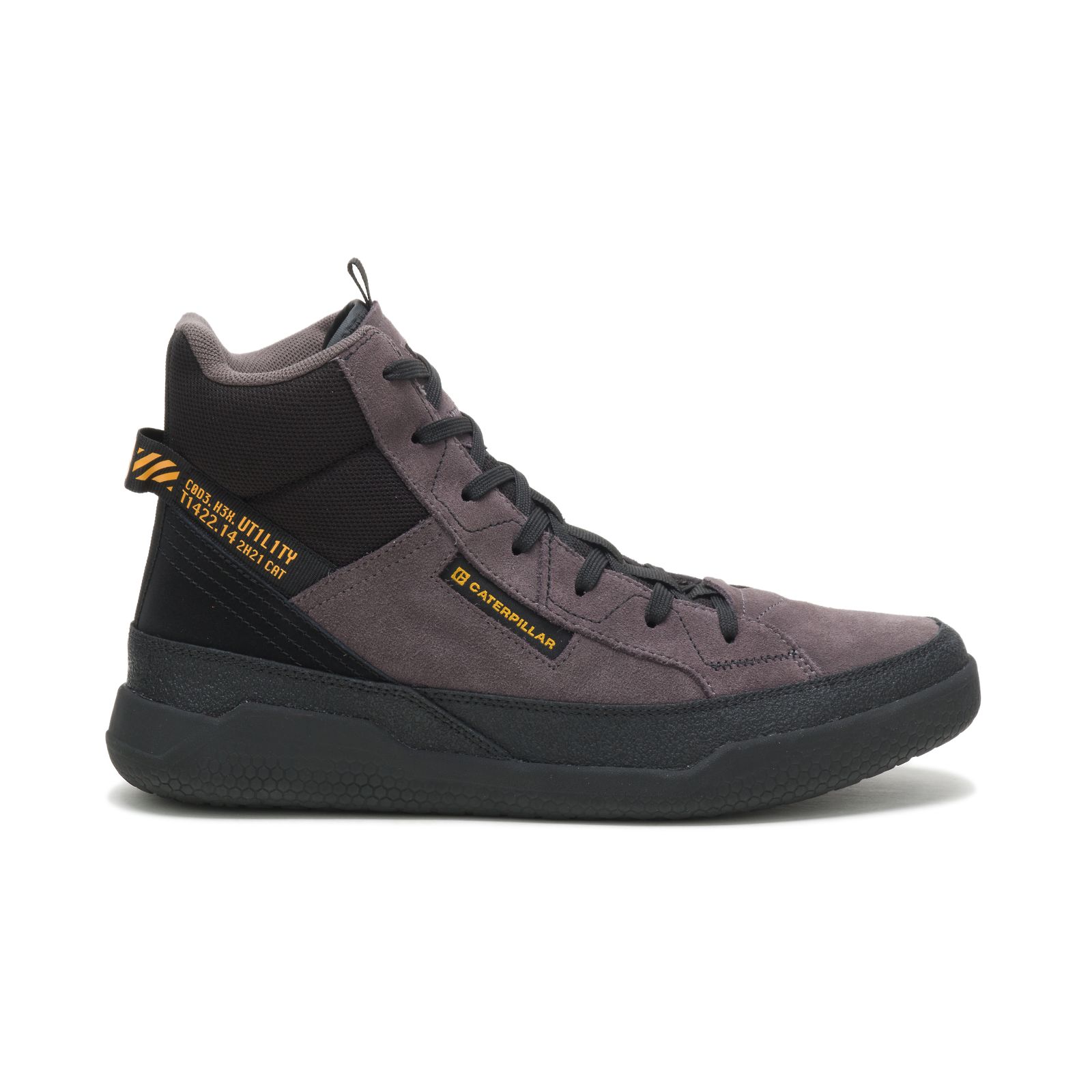 Caterpillar Shoes Karachi - Caterpillar Code Hex Hi Utility Womens Sneakers Black (201469-RPK)